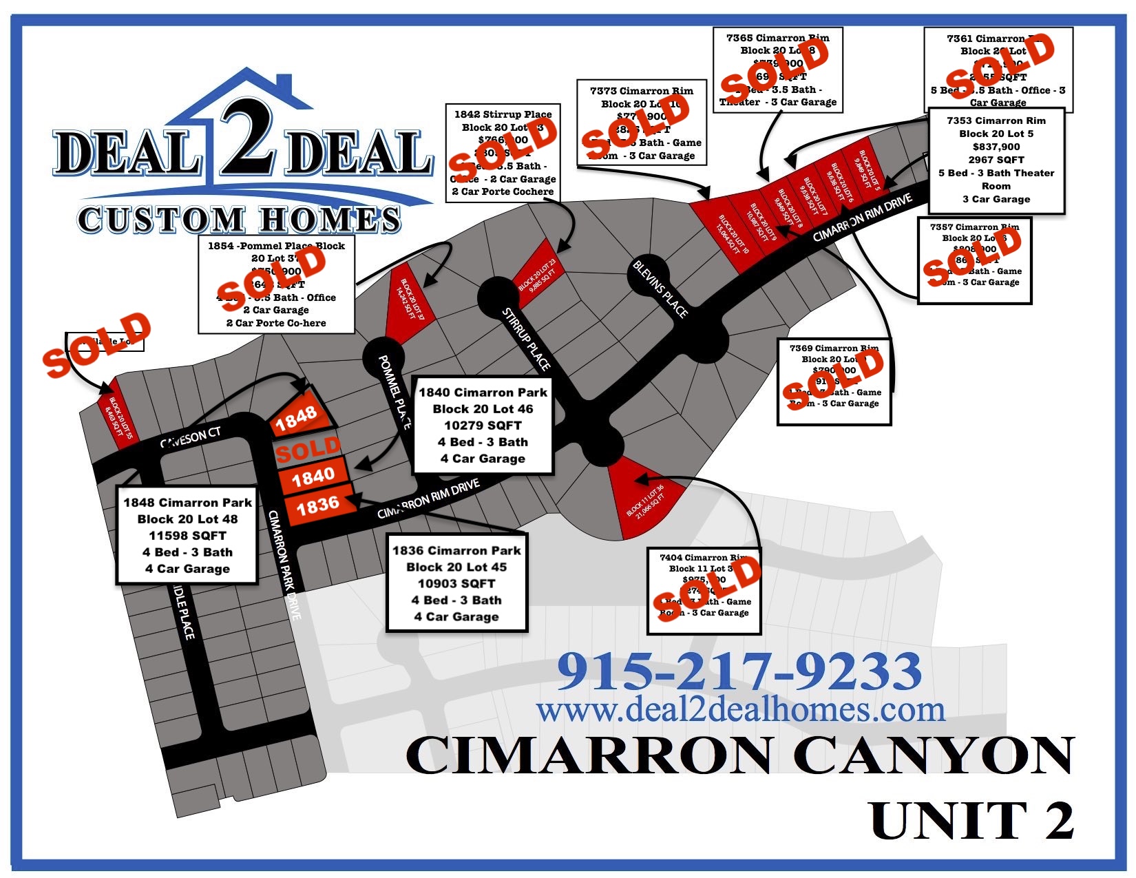 Cimarron Canyon Unit 5, EL PASO, Texas 79911, ,Lot,For Sale,Cimarron Canyon Unit 5,1050