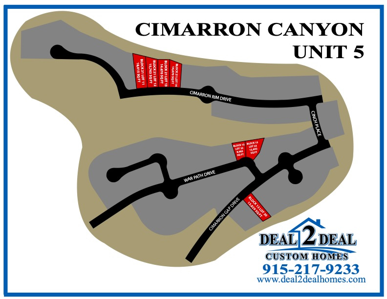 CIMARRON RIM DRIVE, EL PASO, Texas 79911, ,Lot,For Sale,CIMARRON RIM,1064